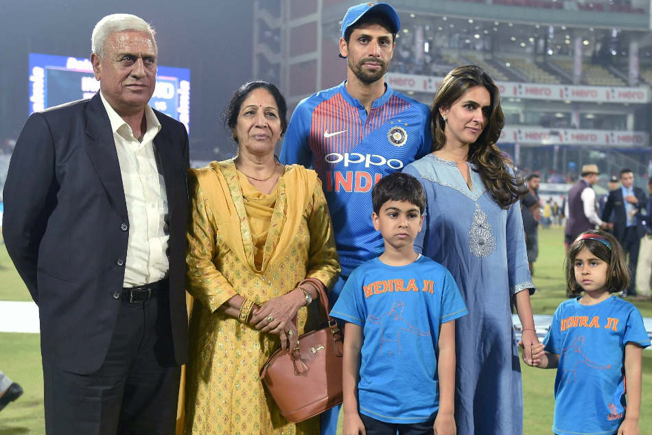 Ashish Nehra Family