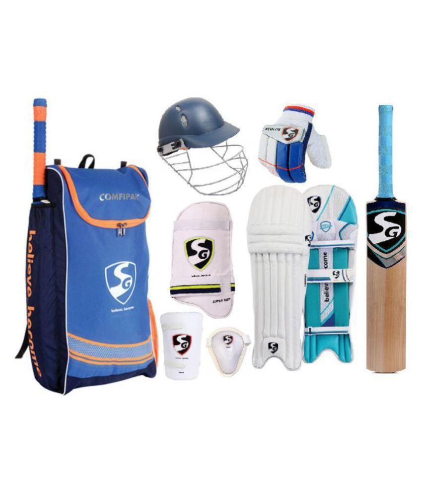 SG Comfipak Complete Cricket Kit with Trycom Ball