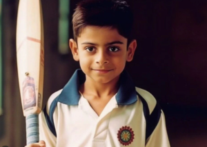 Virat Kohli Childhood Image