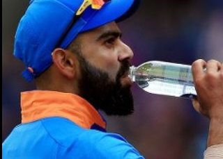 VIrat Kohli water