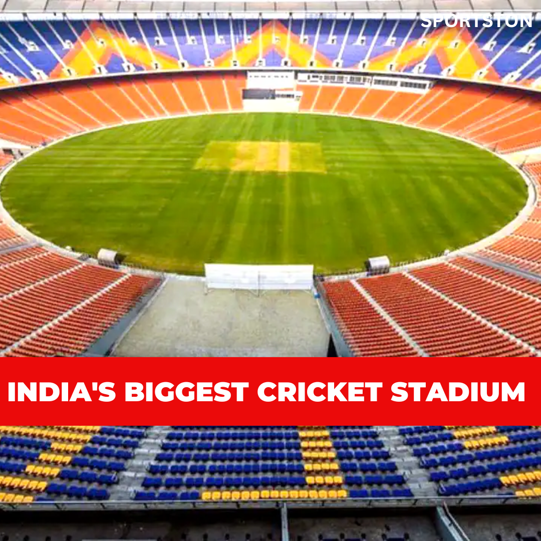 Indias Biggest Cricket Stadium Narendra Modi Stadium Sportston 1784